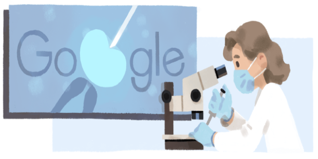 Αν Μακλάρεν: Η Google με ένα Doodle τιμά τη βιολόγο που άνοιξε τον δρόμο στην εξωσωματική γονιμοποίηση