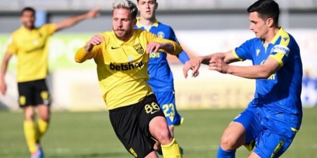Αστέρας Τρίπολης-Άρης 1-1: Έχασαν την ευκαιρία να είναι μόνοι δεύτεροι οι κίτρινοι