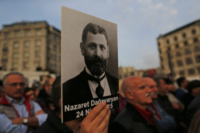 Αρμενία: Πορεία 10.000 ανθρώπων για να αποτίσουν φόρο τιμής στα θύματα της γενοκτονίας