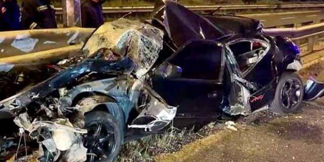 Ολυμπιακό χωριό: Σοκαριστικό τροχαίο σε κόντρα – Σώθηκε ο οδηγός