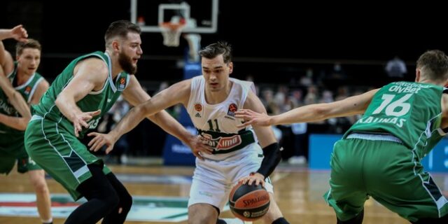 Ζάλγκιρις – Παναθηναϊκός 93-78: Σκέτη απογοήτευση