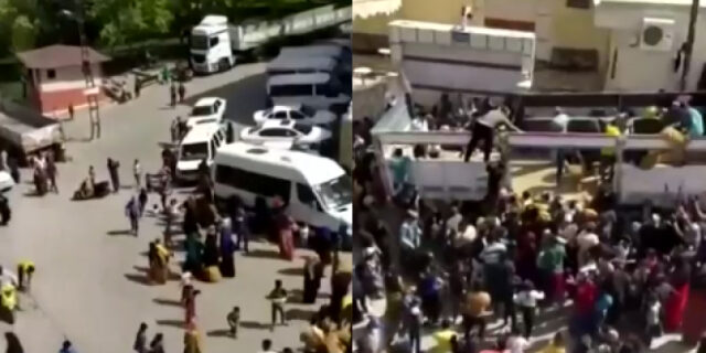 Ερντογάν: Ξεκίνησε να μοιράζει πατάτες και κρεμμύδια στους πολίτες