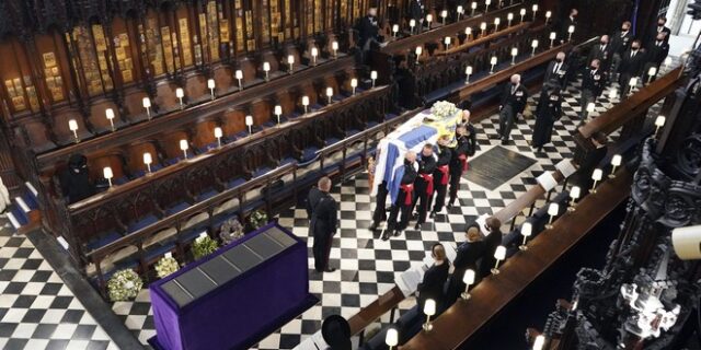 Live Εικόνα: Η κηδεία του Πρίγκιπα Φίλιππου