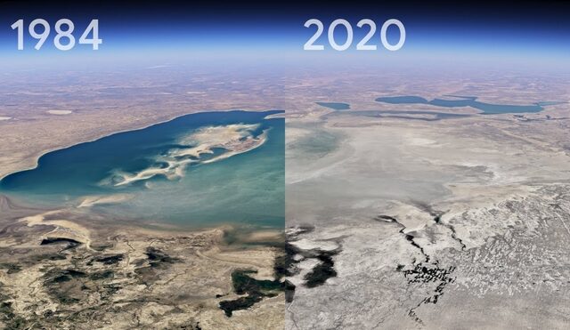 Google Earth: Πόσο άλλαξε ο κόσμος τα τελευταία 40 χρόνια