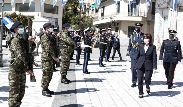 Στις επετειακές εκδηλώσεις για την απελευθέρωση του Κάστρου των Σαλώνων η Κατερίνα Σακελλαροπούλου