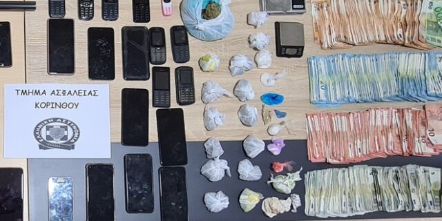 Εξαρθρώθηκε εγκληματικό δίκτυο διακίνησης ναρκωτικών στην Κορινθία