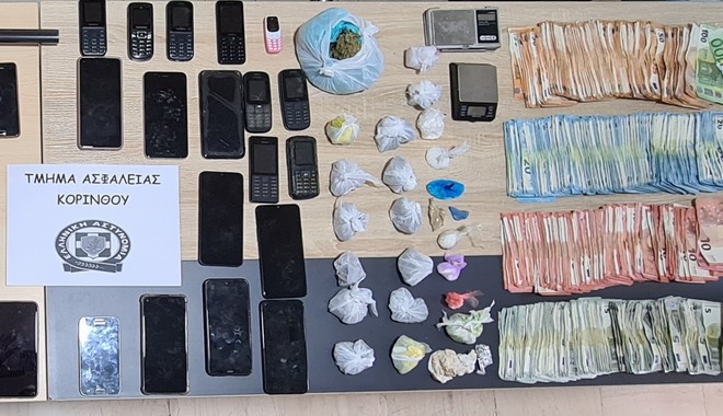 Εξαρθρώθηκε εγκληματικό δίκτυο διακίνησης ναρκωτικών στην Κορινθία
