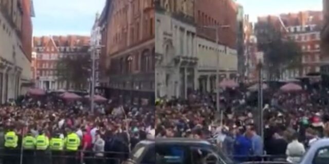 Λονδίνο: Λαοθάλασσα πολιτών χωρίς μάσκες για ψώνια και ποτά