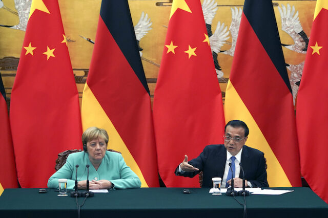 Γερμανία – Κίνα: Κοινή συνεδρίαση των υπουργικών συμβουλίων υπό τη Μέρκελ και τον Λι Κετσιάνγκ