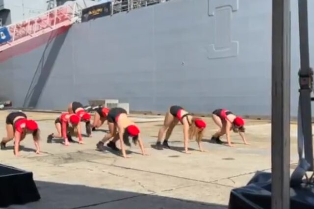Χαμός στην Αυστραλία: Πολεμικό πλοίο “βαφτίστηκε” με twerking