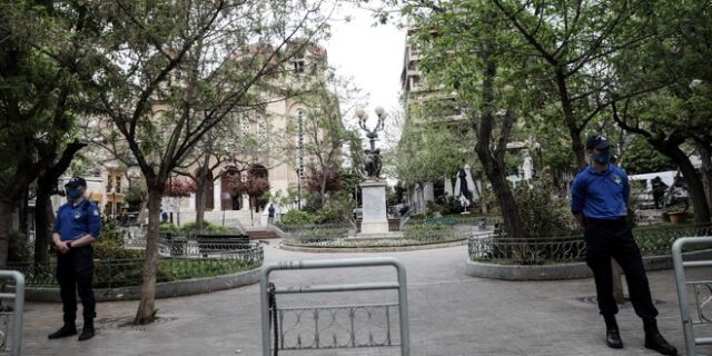 Κορονοϊός: Συνεχείς έλεγχοι και βεβαίωση παραβάσεων στις πλατείες
