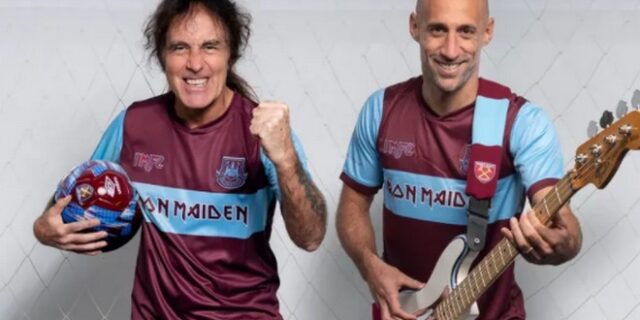 Οι Iron Maiden υπογράφουν τη νέα εμφάνιση της Γουέστ Χαμ