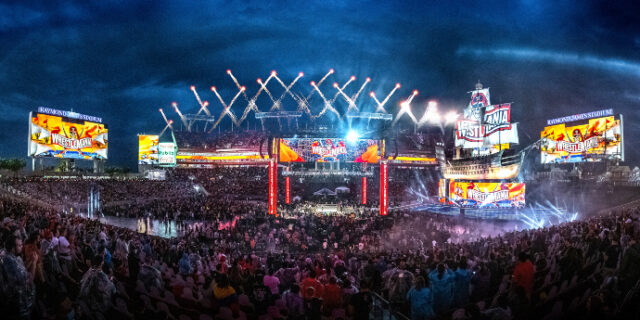 WrestleMania: Πάνω από 25.000 θεατές σε αγώνες wrestling