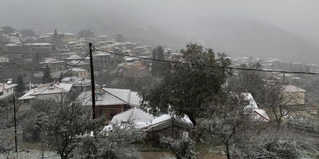 Καιρός: Χιόνια στην καρδιά της  Άνοιξης