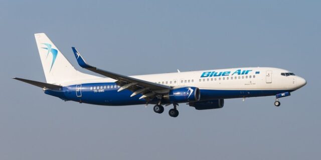 Ξεκίνησε πτήσεις και η Blue Air από το Βουκουρέστι στην Ελλάδα