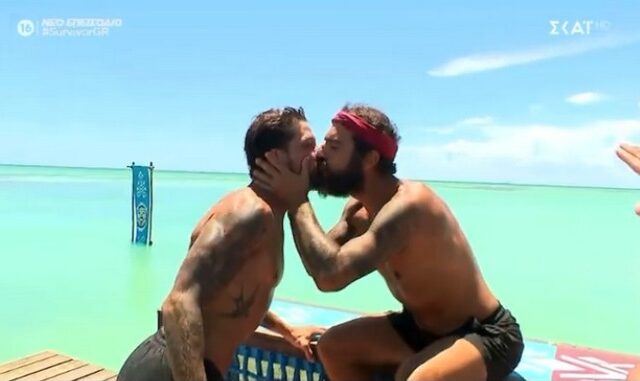 Survivor 4: Το φιλί Τριαντάφυλλου – Μπόγδανου στο στόμα έγινε viral