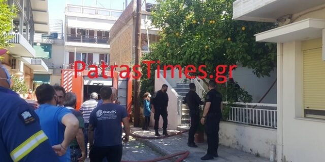 Πάτρα: Μια νεκρή από φωτιά σε σπίτι