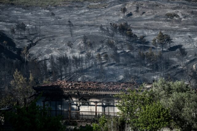 Φωτιά στα Γεράνεια Όρη: Ήταν μόνο τα μποφόρ;