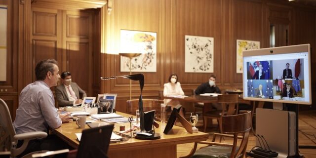 Συμμετοχή του Μητσοτάκη στην τηλεδιάσκεψη των ηγετών των χωρών του Smart Covid-19 Management Group