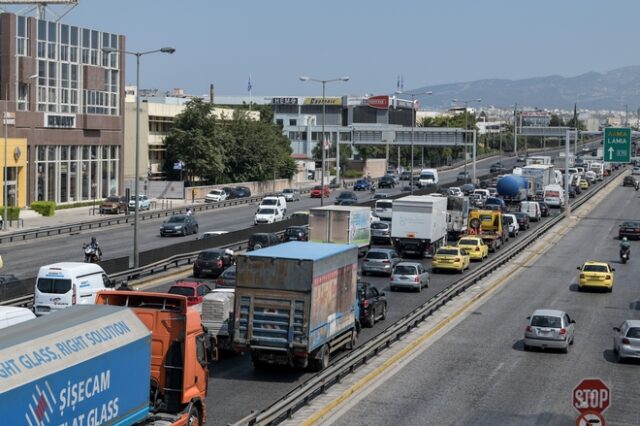 Κίνηση στους δρόμους: Συμφόρηση και σήμερα στον Κηφισό – LIVE Χάρτης