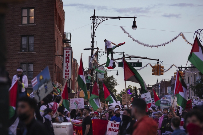 ΗΠΑ: Χιλιάδες διαδήλωσαν υπέρ των Παλαιστινίων στους δρόμους