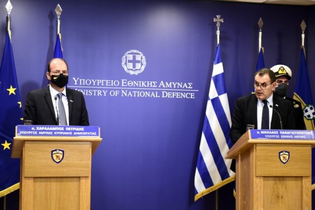 Τριμερής συνάντηση υπουργών Άμυνας Ελλάδας – Κύπρου – Αιγύπτου στη Λευκωσία