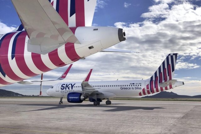 Sky express: Επενδύσεις σε νέα Airbus, προσθέτει Λονδίνο, Παρίσι και νέους προορισμούς στην Ελλάδα