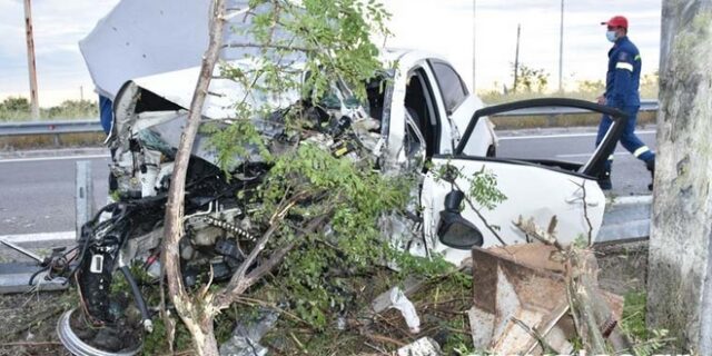 Εγνατία: Νεκρός 49χρονος σε τροχαίο δυστύχημα