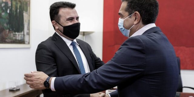 Ζάεφ σε Τσίπρα: “Η κυβέρνηση πλέον είναι υπέρ της Συμφωνίας των Πρεσπών”