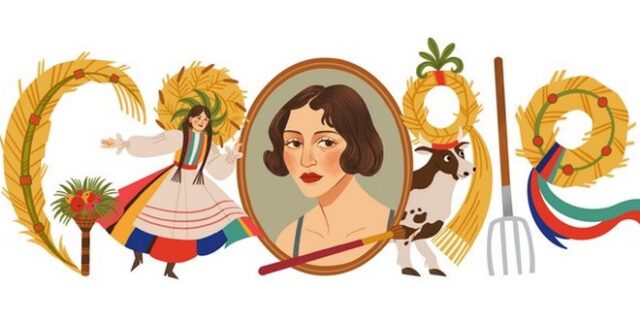 Ζόφια Στριγένσκα: Η Google τιμά με doodle τη σπουδαία ζωγράφο του Μεσοπολέμου