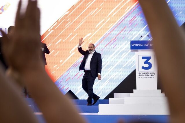 Αρμενία: Ο πρωθυπουργός Πασινιάν αυτοανακηρύχθηκε νικητής των βουλευτικών εκλογών