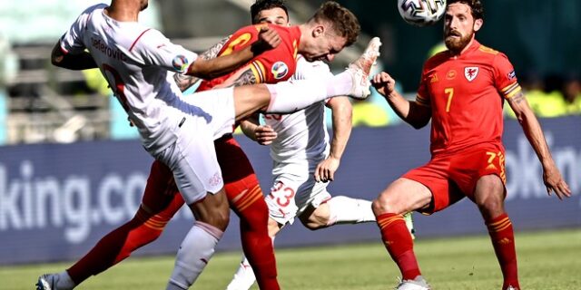 Euro 2020: Ισόπαλο το Ουαλία-Ελβετία