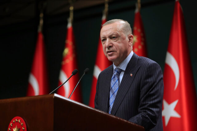 Τουρκία: Ο Ερντογάν ζητά από “φίλες χώρες” την αναγνώριση του ψευδοκράτους