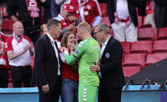 Euro 2020 – Έρικσεν: Όλη η ομάδα της Δανίας συμπαραστάθηκε στη σύζυγό του