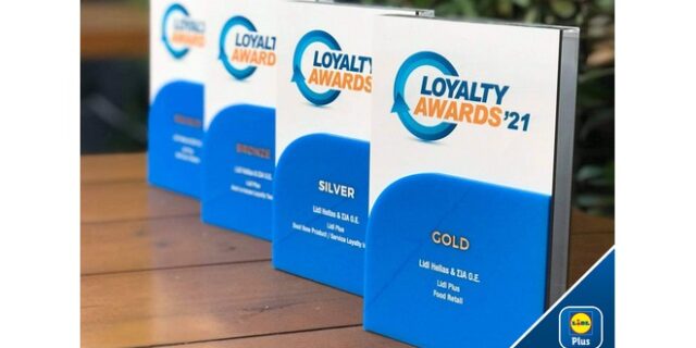 4 διακρίσεις απέσπασε η Lidl Ελλάς στα Loyalty Awards 2021 για το Lidl Plus