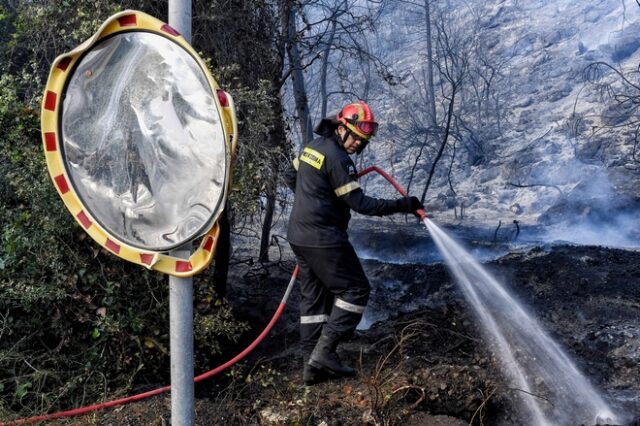 Φωτιά στο Νέο Βουτζά