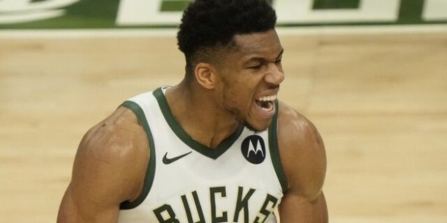 Μπακς – Νετς 107-96: Αντετοκούνμπο και Μιλγουόκι ισοφάρισαν στο 2-2