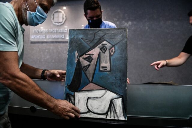Εθνική Πινακοθήκη: Απίστευτο – Τους έπεσε ο πίνακας του Πικάσο στην συνέντευξη Τύπου