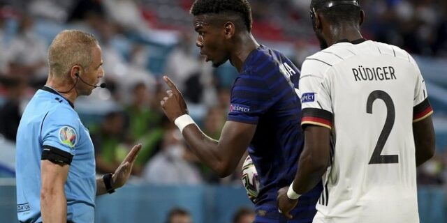 Euro 2020, Γαλλία – Γερμανία: Ο Ρίντιγκερ δάγκωσε στην πλάτη τον Πογκμπά