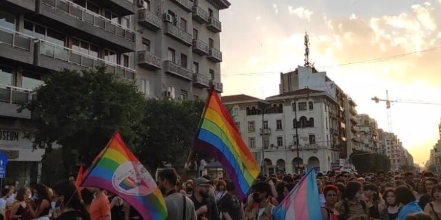 Thessaloniki Pride: Στα χρώματα του ουράνιου τόξου η Θεσσαλονίκη