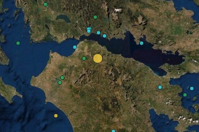 Σεισμός 4,8 Ρίχτερ κοντά στο Αίγιο – Αισθητός στην Αττική