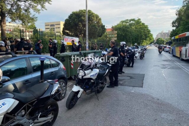 Θεσσαλονίκη: Για δεύτερη μέρα έντονη αστυνομική παρουσία πέριξ του ΑΠΘ