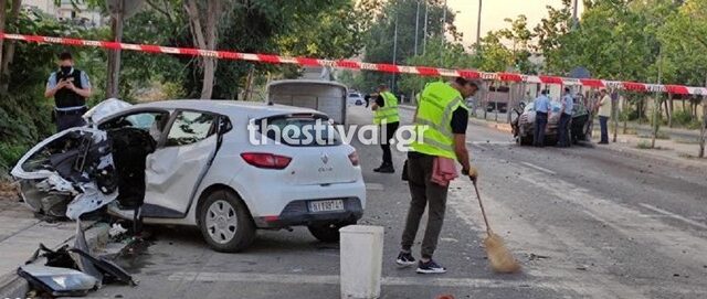 Τραγωδία στη Θεσσαλονίκη: Δύο νεκροί σε τροχαίο