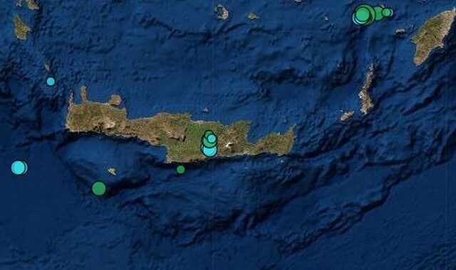 Σεισμός: Τρεις δονήσεις μέσα σε λίγα λεπτά στην Κρήτη