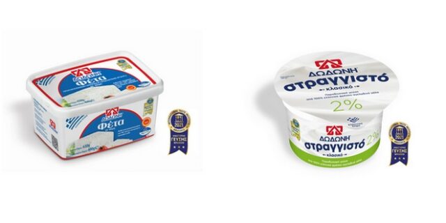 Χρυσά αστέρια για 5 προϊόντα ΔΩΔΩΝΗ στα Superior Taste Awards