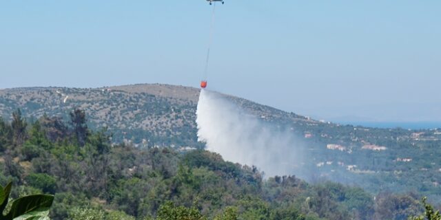 Καλαμάτα: Καλύτερη εικόνα παρουσιάζουν οι φωτιές σε Βασιλίτσι, Βλαχόπουλο και Καστάνια