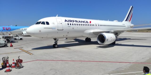 Παρθενική πτήση της Air France στη Ρόδο – 100 πτήσεις σε μια μέρα