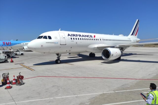 Παρθενική πτήση της Air France στη Ρόδο – 100 πτήσεις σε μια μέρα