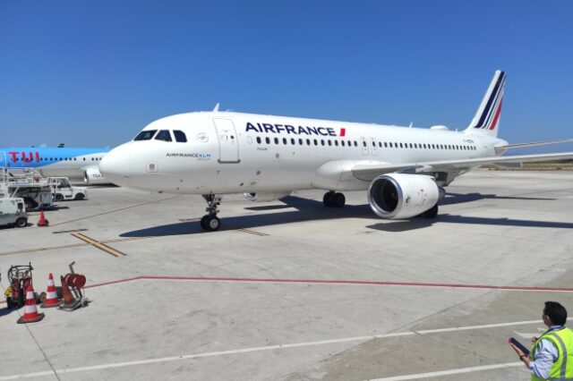 Παρθενική πτήση της Air France στη Ρόδο – 100 πτήσεις σε μια μέρα