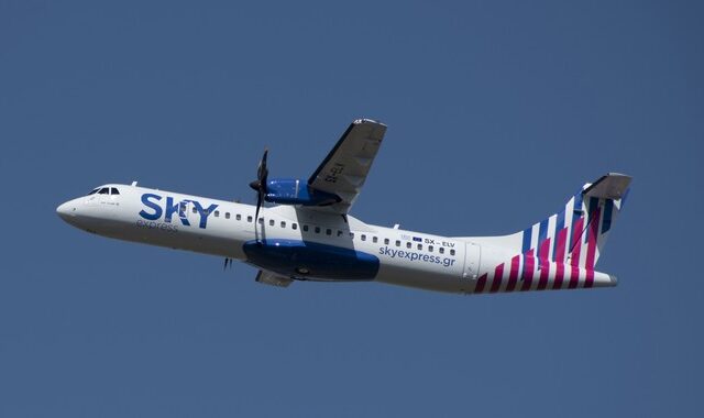 Παρθενική πτήση του νέου ATR 72-600 της Sky Express – Άνοιγμα και εκτός Ευρώπης